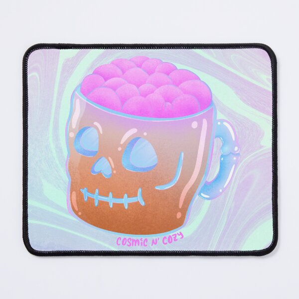 Item preview, Skull Mug with Latte designed and sold by CosmicNCozy.