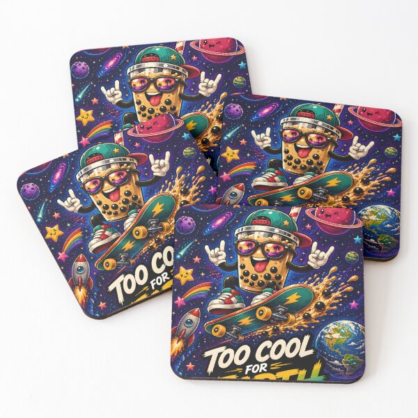 Item preview, Too Cool Boba Skateboarder in Space designed and sold by Omni Craft .