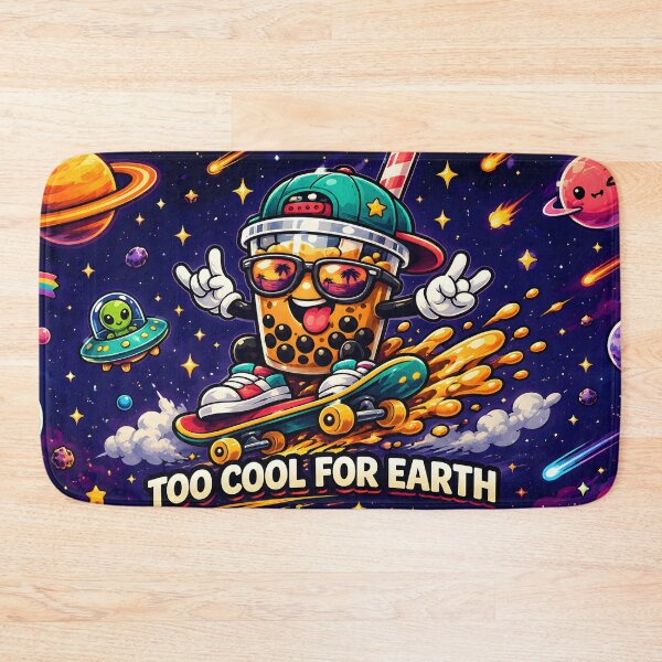 Item preview, Too Cool Boba Skateboarder in Space designed and sold by Omni Craft .