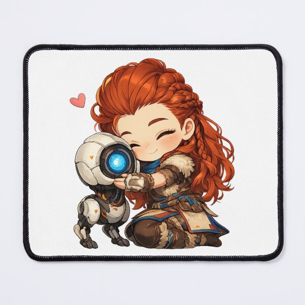 Item preview, Horizon Forbidden Love - Cute Huntress and Machine Watcher designed and sold by ShadyCommodities.