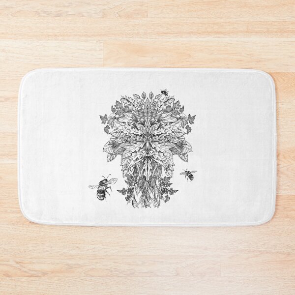Item preview, Summer Solstice Greenman designed and sold by TraceyEvansArt.