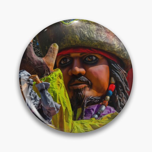 Item preview, Colorful Pirate Parade Float With Giant Captain Figure And Puppet At Outdoor Festival designed and sold by Nmallia.