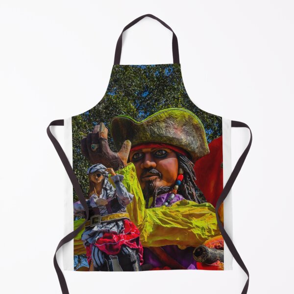 Item preview, Colorful Pirate Parade Float With Giant Captain Figure And Puppet At Outdoor Festival designed and sold by Nmallia.