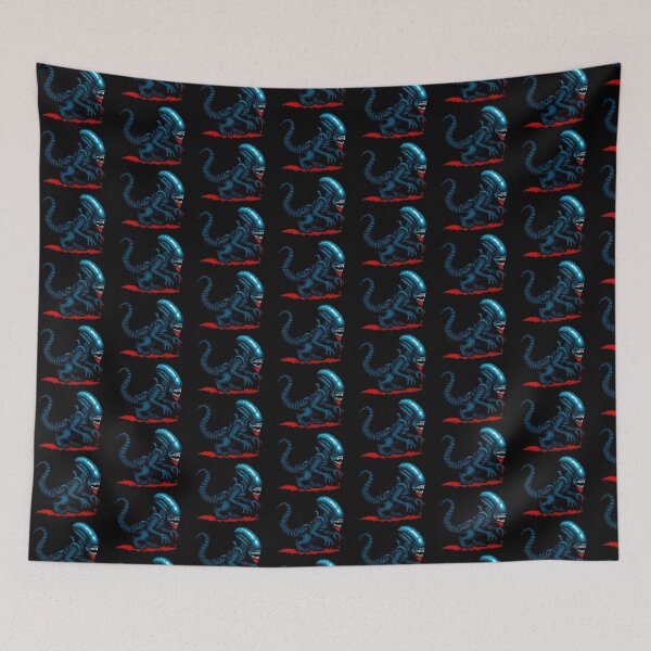 Item preview, Alien xenomorph pixel art designed and sold by retropic_.