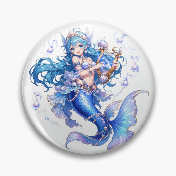 Item preview, Thunder Pearl Mermaid Bard designed and sold by jgvisualarts.