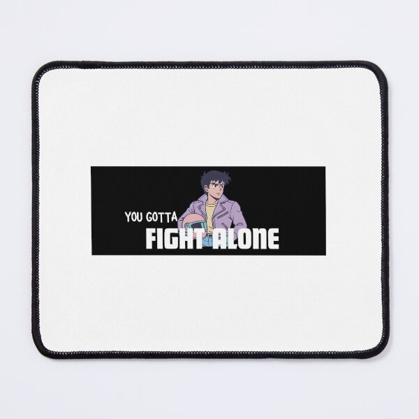 Item preview, You gotta fight alone printed t-shirt designed and sold by Raza-prints.