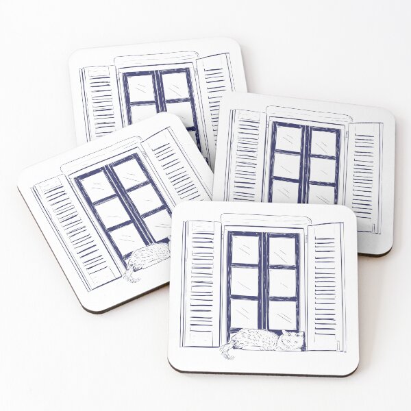 Item preview, Cat lover window artwork designed and sold by lost-designer.
