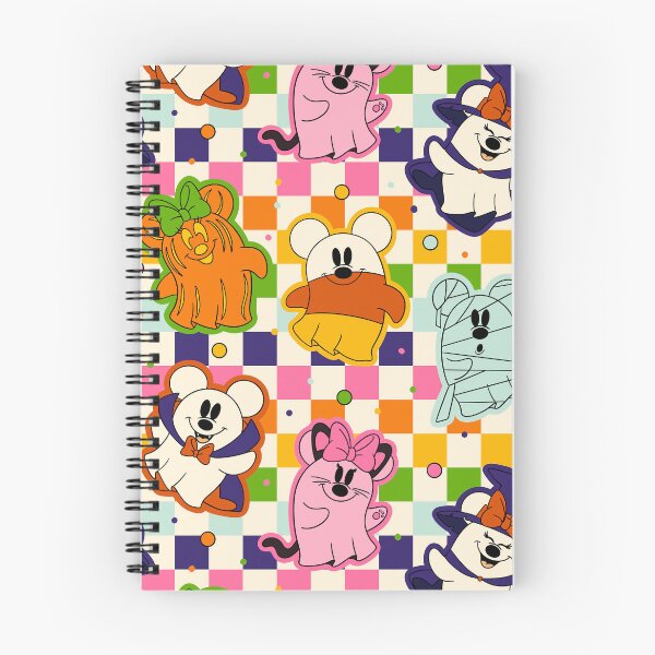 Item preview, Boo mouse Halloween Checkered print designed and sold by Disney1955Fan.