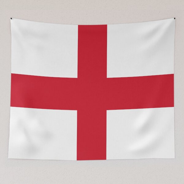 Item preview, England Flag – St George’s Cross – Public Domain – Football & World Cup Support designed and sold by RachelMacht.