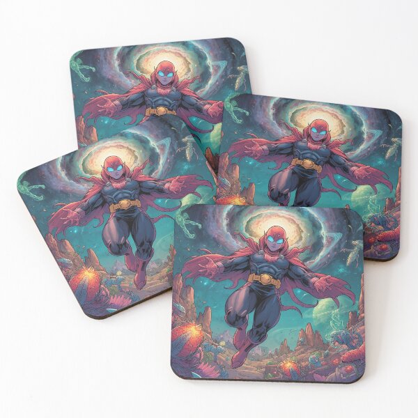 Item preview, Sky Precure Cosmic Guardian of the Multiverse – Epic Sci-Fi Fantasy Hero Art designed and sold by Vvmd.