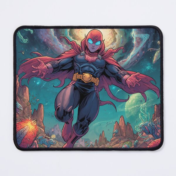 Item preview, Sky Precure Cosmic Guardian of the Multiverse – Epic Sci-Fi Fantasy Hero Art designed and sold by Vvmd.
