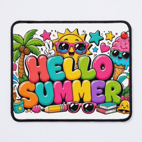 Item preview, Hello Summer Colorful Design designed and sold by ARVI'S ART STUDIO.