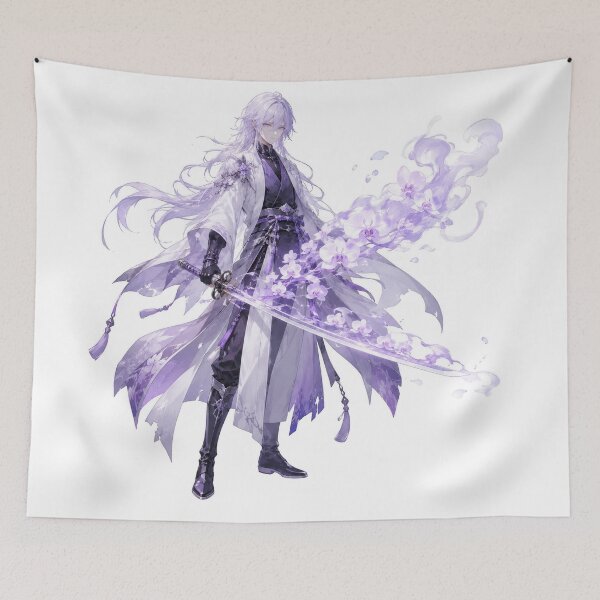 Item preview, Ghost Orchid Swordsman designed and sold by jgvisualarts.