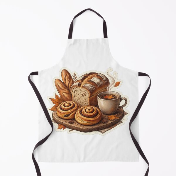 Item preview, Fresh Bread Sticker | Cozy Bakery and Coffee Art designed and sold by AillustriaAK.