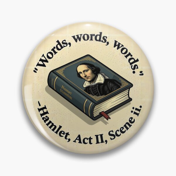 Item preview, Hamlet Quote designed and sold by Lady McG Comedy.