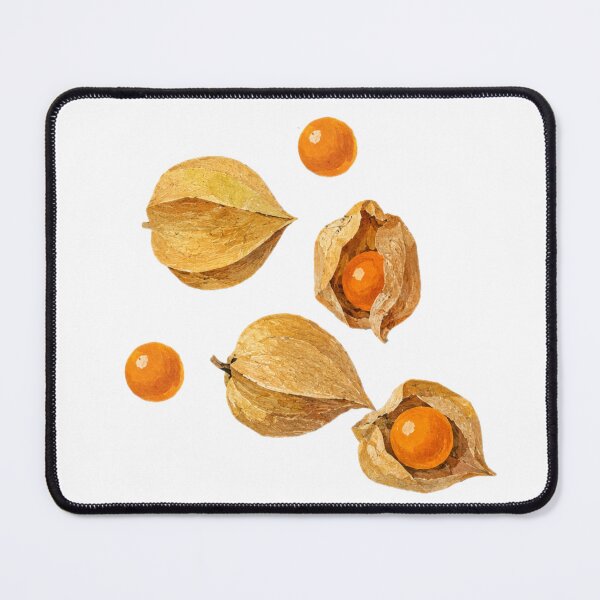Item preview, Physalis, Goldenberry Collage Art | Exotic Fruit Illustration for Food Lovers & Culinary Decor designed and sold by SWSandraWechner.