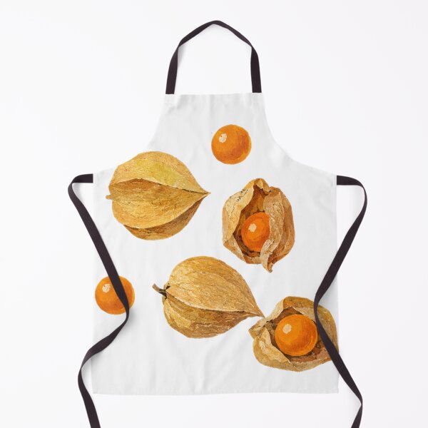 Item preview, Physalis, Goldenberry Collage Art | Exotic Fruit Illustration for Food Lovers & Culinary Decor designed and sold by SWSandraWechner.