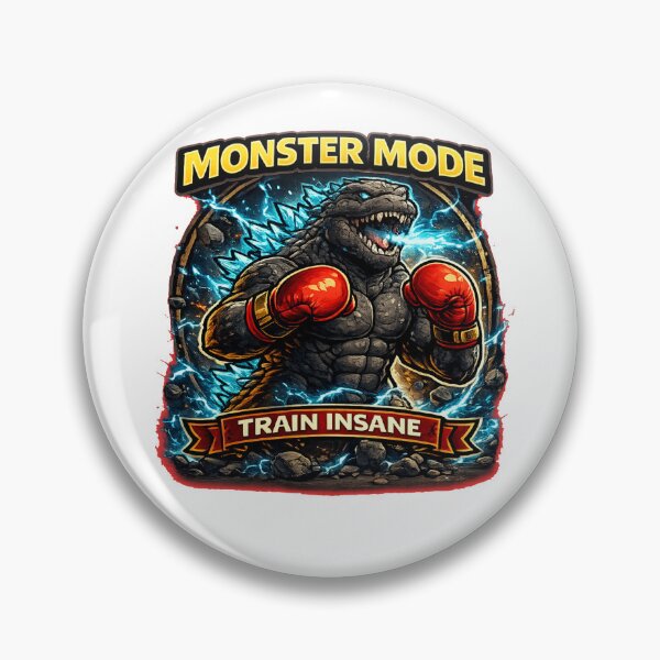 Item preview, Monster Mode Train Insane designed and sold by DailyQuestPrint.