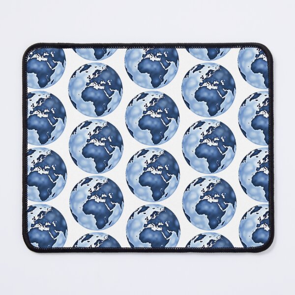 Item preview, Blue Earth Globe Illustration designed and sold by SpatialPost.