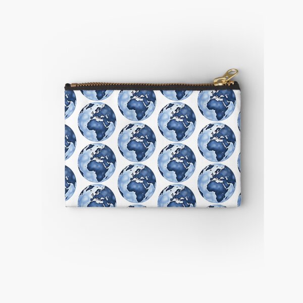 Item preview, Blue Earth Globe Illustration designed and sold by SpatialPost.