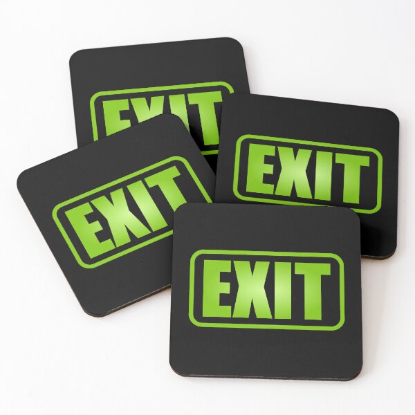 Item preview, Exit designed and sold by helenacooper.