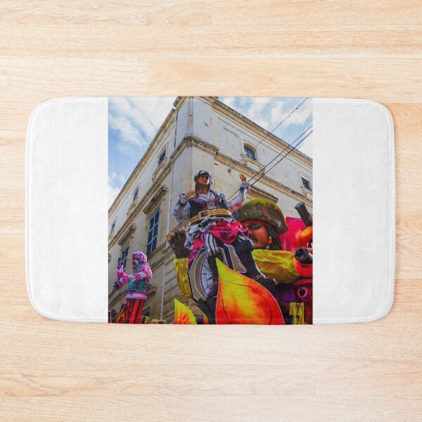 Item preview, Colorful Carnival Parade Float With Giant Puppets in a Festive Street Celebration designed and sold by Nmallia.
