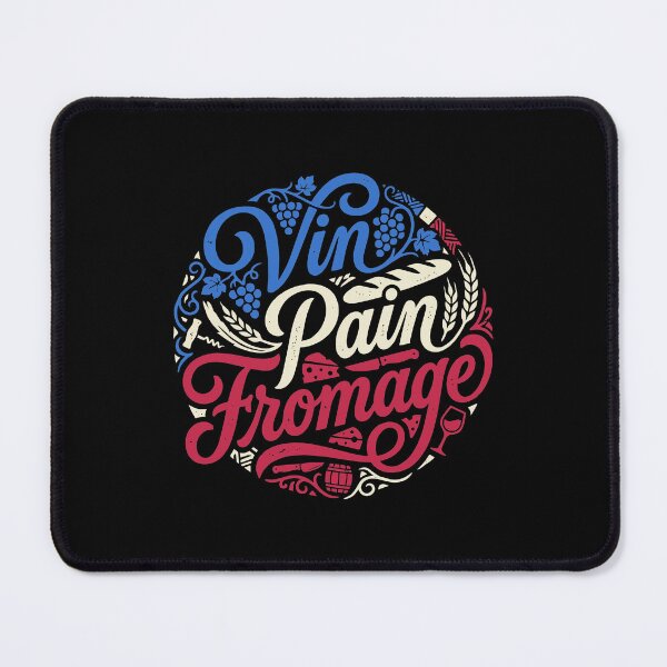 Item preview, French Vin Pain Fromage Bastille Day Culture designed and sold by AntiqueImages.