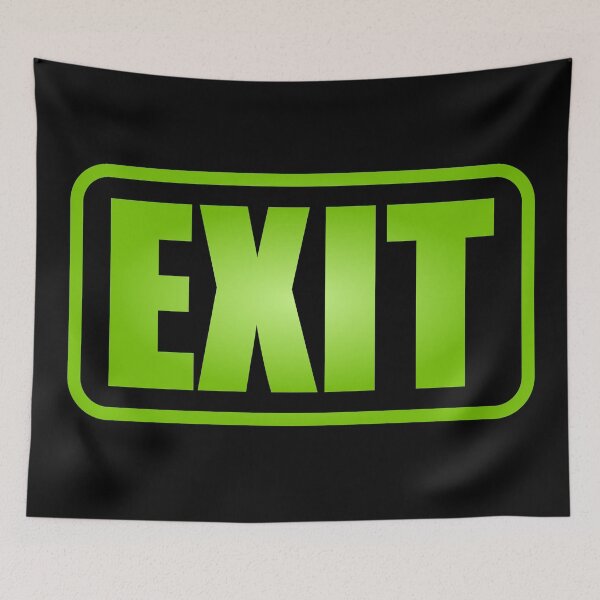 Item preview, Exit designed and sold by helenacooper.