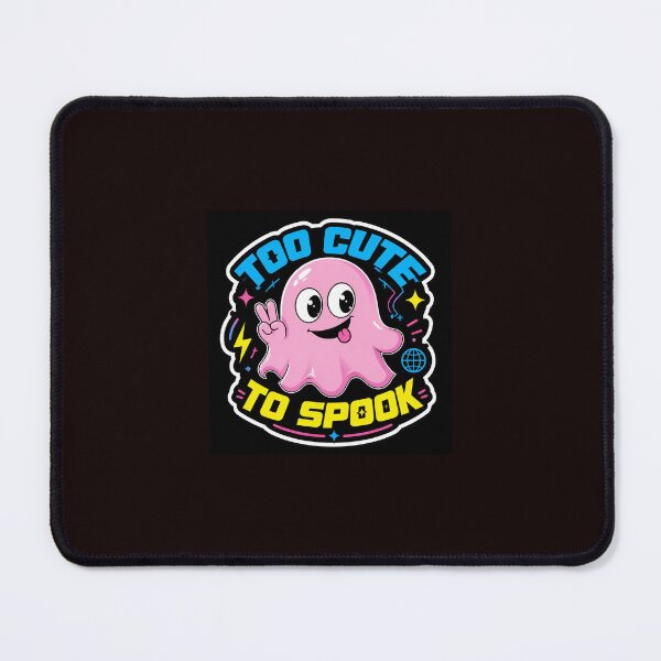 Item preview, Too Cute To Spook Sticker | Kawaii Ghost Aesthetic Halloween Decal designed and sold by Cozy Art Studio.