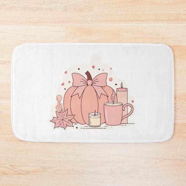 Artikelvorschau, Pink Pumpkin Sticker | Coquette Fall Aesthetic entworfen und verkauft von AillustriaAK.