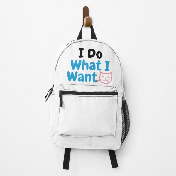 Item preview, I Do What I Want Funny Cat designed and sold by AB Tech.