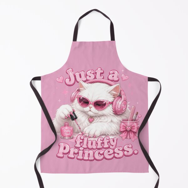 Item preview, Just a Fluffy Princess Cat Design | Cute Pink Persian Kitty Lover Gift designed and sold by TheStephanieRome.