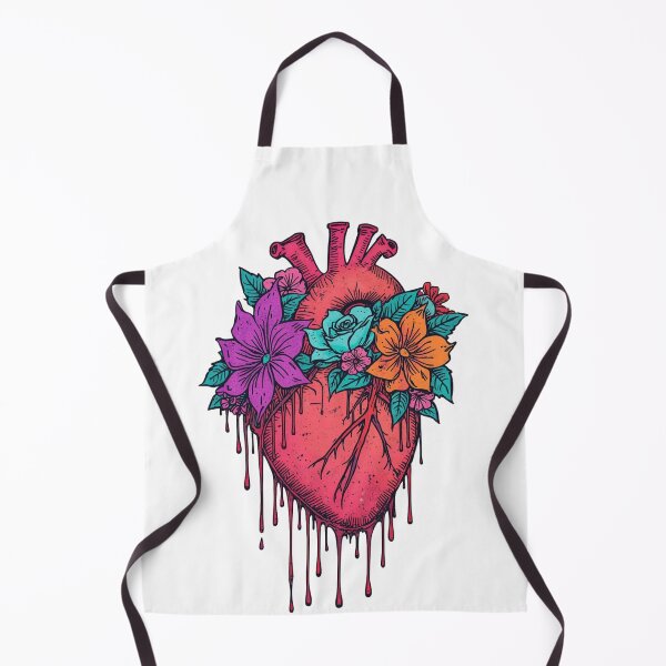 Item preview, Heart and flowers designed and sold by uunaa.