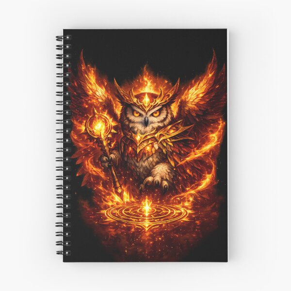 Item preview, Arcane Owl Guardian | Mystical Fantasy Owl with Ancient Magic designed and sold by Biaa777.