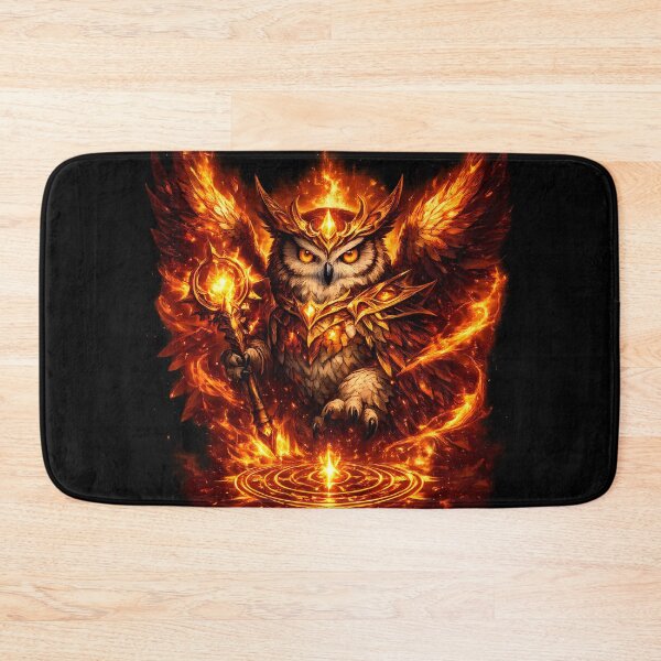 Item preview, Arcane Owl Guardian | Mystical Fantasy Owl with Ancient Magic designed and sold by Biaa777.