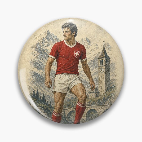 Item preview, Vintage Switzerland Football Legend designed and sold by puredevn.