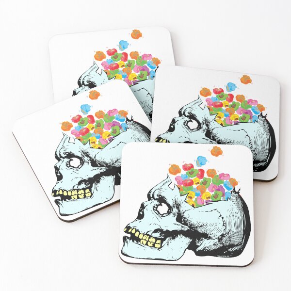 Artikelvorschau, POP SKULL entworfen und verkauft von Creatura Artwork Studio.