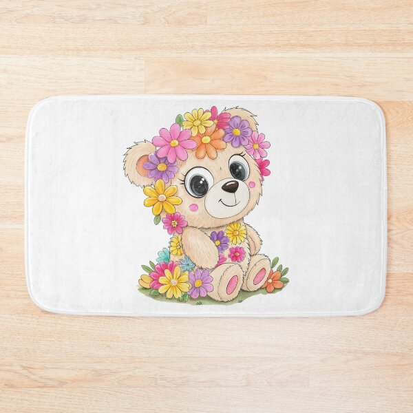 Item preview, Blooming Bear Buddy designed and sold by trendspatterns.
