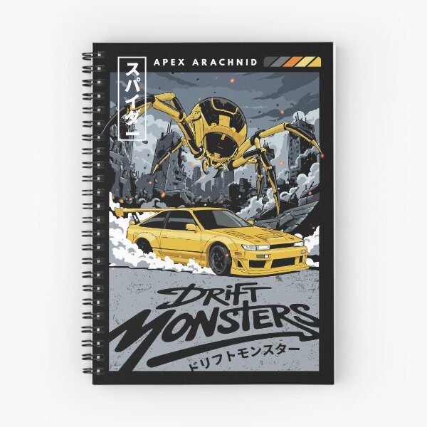 Item preview, Silvia - Drift Monsters - Apex Arachnid - Drift Car - JDM - Japanese Street Racing Car Culture designed and sold by RaceDayRags.