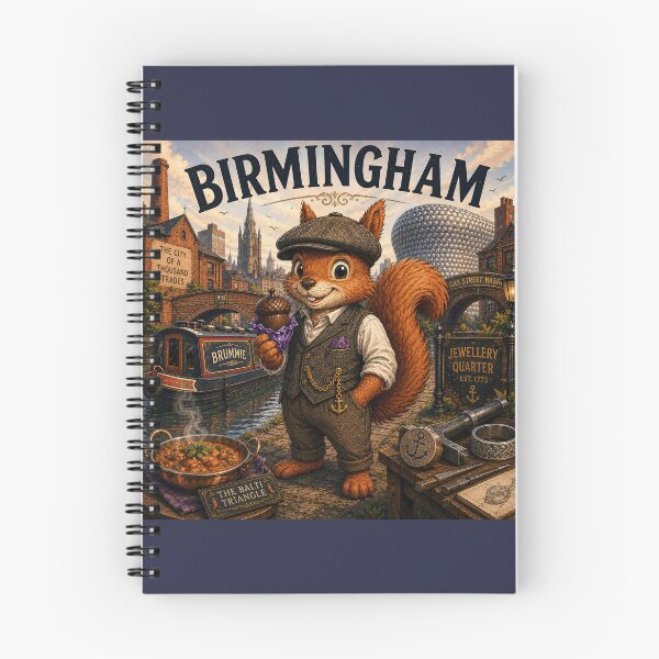 Artikelvorschau, Brummie Squirrell und die Stadt der tausend Berufe entworfen und verkauft von SecretSquirrellDesigns.