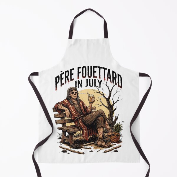 Item preview, Père Fouettard In July – Dark Christmas Folklore Skeleton Horror Funny Beach Shirt V2 designed and sold by DarylWelsh2024.