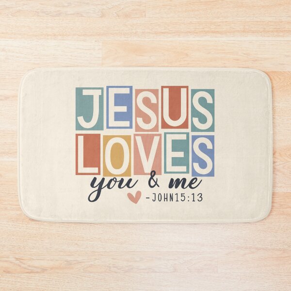 Item preview, Jesus Loves You Sticker designed and sold by bolimj.