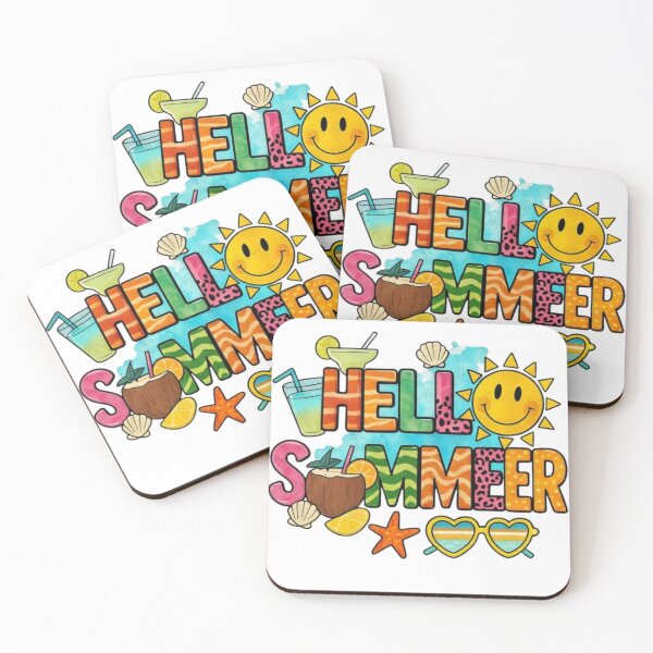Item preview, Hello Summer Colorful Design 1 designed and sold by ARVI'S ART STUDIO.