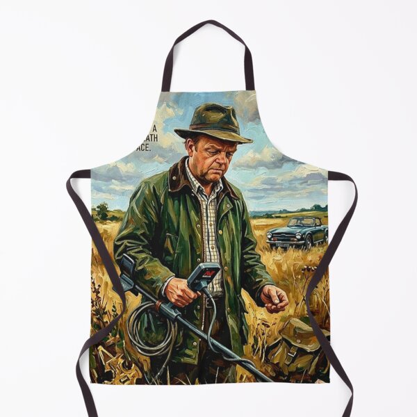 Item preview, In Search of a Truth Beneath the Surface. – Detectorists Fine Art Print designed and sold by Art's Diner.