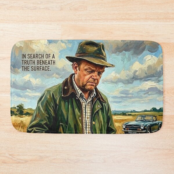 Item preview, In Search of a Truth Beneath the Surface. – Detectorists Fine Art Print designed and sold by Art's Diner.