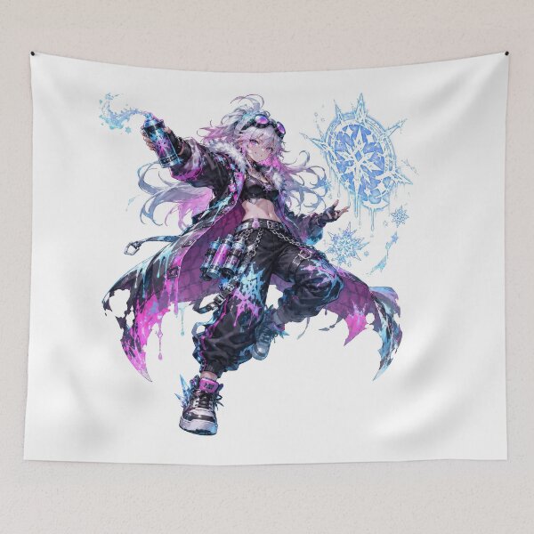 Item preview, Neon Frost Graffiti Mage designed and sold by jgvisualarts.