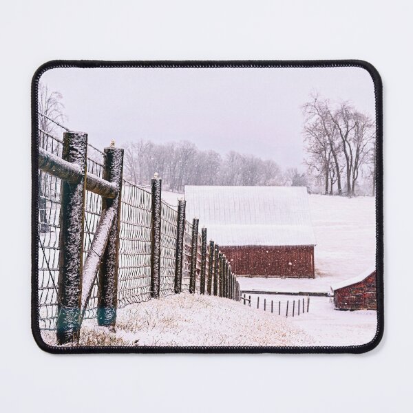 Item preview, Icy Farm Morning designed and sold by Jim Love.