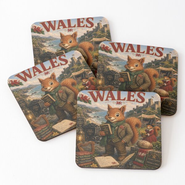 Item preview, Squirrel of Cymru designed and sold by SecretSquirrellDesigns.
