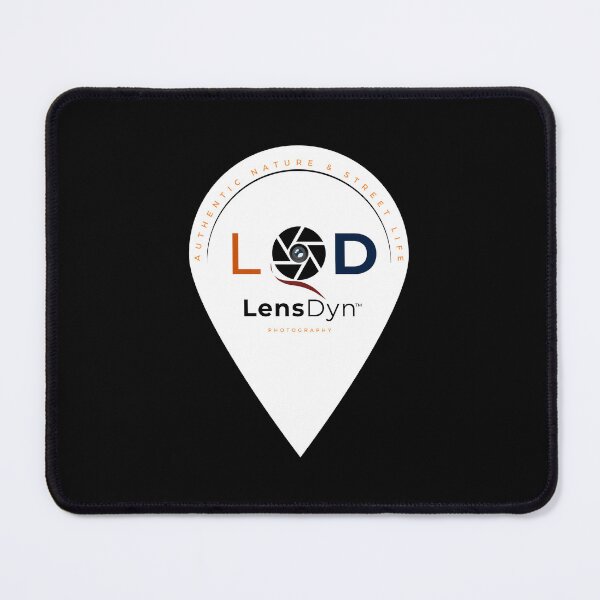 Item preview, LensDyn Photography Camera Location Pin Logo designed and sold by LensDyn™.