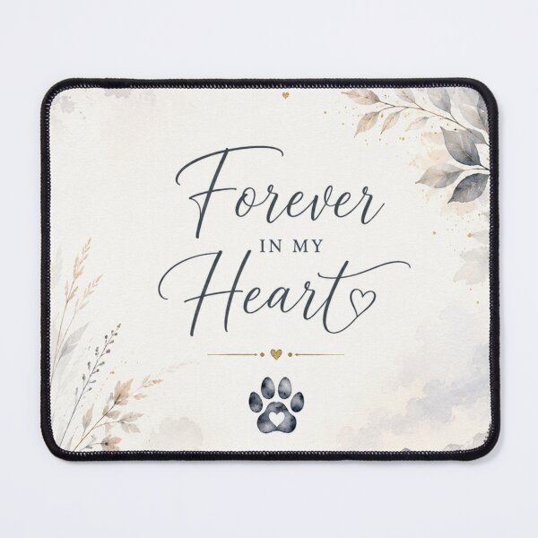 Item preview, Forever In My Heart Dog Sympathy Tribute designed and sold by Meandmyshop.